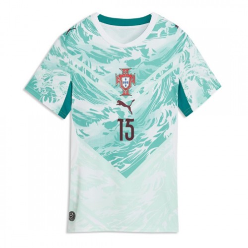 Portugal Joao Neves #15 Bortatröja Dam VM 2026 Kortärmad
